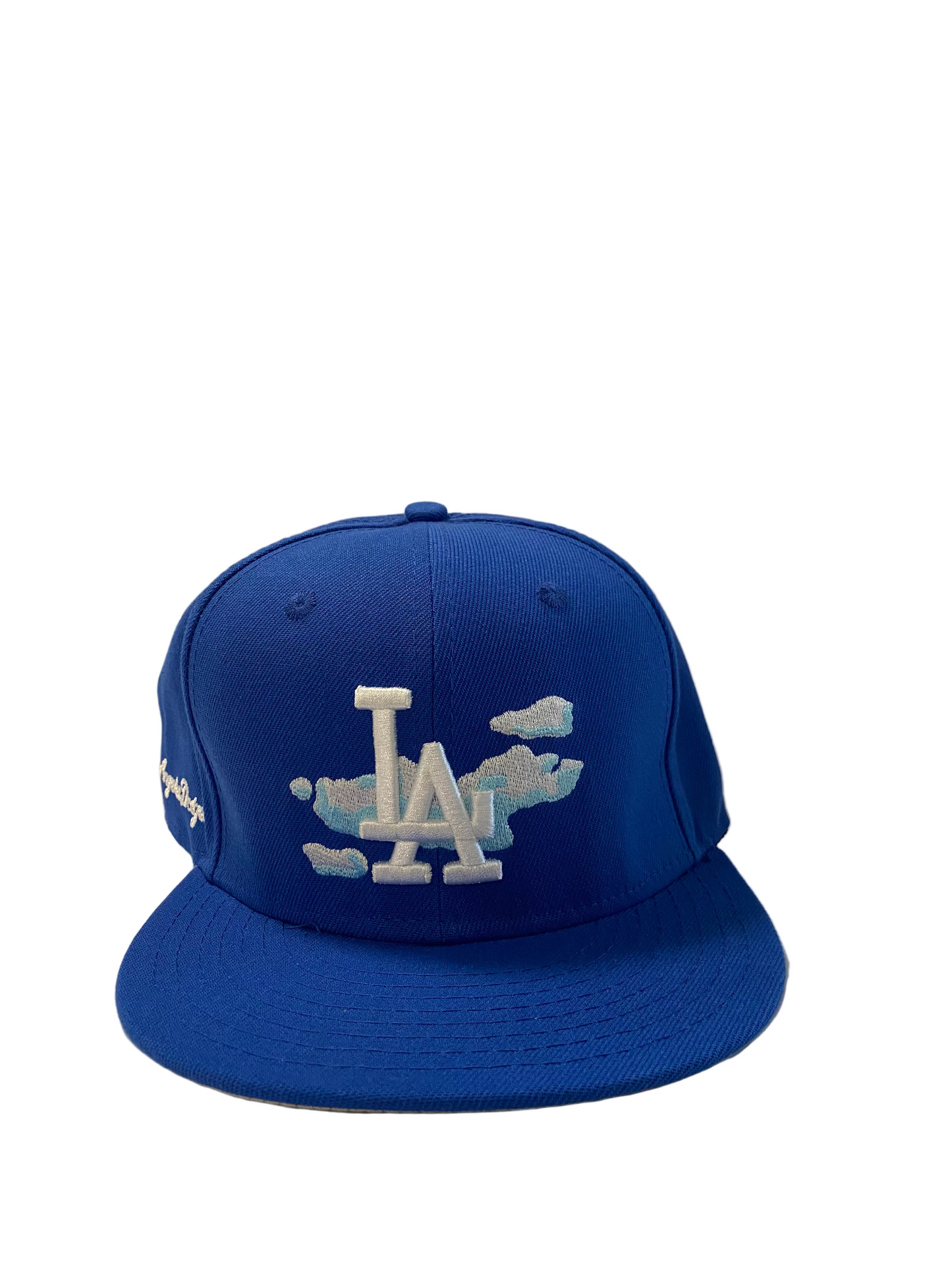 59FIFTY LOS ANGELES DODGERS BLUE FLAT BRIM FITTED CAP